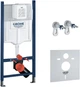 Инсталляция GROHE Rapid SL 38840000 с креплением 3855800M и звукоизолирующей прокладкой 37131000 - изображение 1