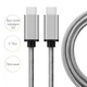 Кабель USB Type C - Type C 2 м Серый (DTCC-2-G) - изображение 3