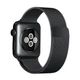 Черный ремешок для Apple Watch 42mm/44mm миланская петля (Milanese Loop) Unique covers - изображение 2