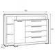 Комод Julietta Forte 162x107x42 (CRMK35L) 000934 - изображение 3