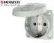 Панельна розетка SCHUKO сіра MENNEKES 16A2p+E 230V IP54 1 шт (арт. 11030) - изображение 1