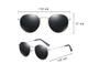 Сонцезахисні окуляри 104605P Polarized - зображення 3