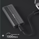 Внешний карман Blueendless 2807SN для M.2 SSD NVMe (PCIe) / NGFF (Sata) Type-C USB 3.1 Gen 2 - изображение 2