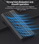 Внешний карман Blueendless 2807SN для M.2 SSD NVMe (PCIe) / NGFF (Sata) Type-C USB 3.1 Gen 2 - изображение 10
