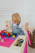 Дитячий багатофункціональний столик та стілець POPPET "Колор Пінк 5 в 1" PP-002P - зображення 8