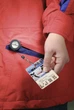 Рулетка Durable з карабіном 80 см Чорний - зображення 3