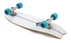 Круизер серф-скейтборд Mindless Surf Skate Fish White 29.5" (lnt237) - изображение 2