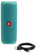 Портативна колонка JBL Flip 5 (JBLFLIP5TEAL) Teal (6503214) - изображение 6