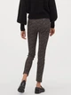 Брюки женские H&M 060796210_brown 38 Коричневые с бежевым (6666000166012) - изображение 3