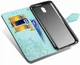 Чехол Vintage для Xiaomi Redmi 8A книжка кожа PU бирюзовый - изображение 6