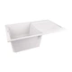 Кухонная мойка Lidz 780x495/230 WHI-01 (LIDZWHI01790495230) - изображение 4