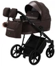 Коляска 2 в 1 Adamex Gallo Thermo GA-10 chocolate gold - изображение 2