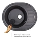 Кухонна мийка Lidz 620x500/200 BLA-03 (LIDZBLA03615500200) - зображення 3