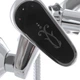 Смеситель для ванны HAIBA MAGIC 006 EURO BLACK однорычажный хром черный поворотный излив HB0674 - изображение 5
