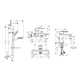 Набор смесителей для ванны Hansgrohe Vernis Blend 71551111 - изображение 2