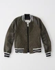 Куртка бомбер замшевая Abercrombie & Fitch 0659-904 S Хакки - изображение 2