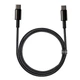 Кабель Baseus Tungsten Gold Fast Type-C Type-C catwj-01 1m Black - изображение 3