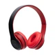 Беспроводные накладные MP3 наушники блютуз с микрофоном с картой памяти BOROFONE BO4 Bluetooth Красный - изображение 4