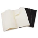 Записник Moleskine Cahier середній / Нелінований Чорний (9788883704970) - зображення 3
