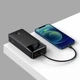 Портативный аккумулятор Baseus Bipow Digital Display 30000mAh 20W (QC3.0 PD) (PPBD050401, PPDML-N01) Black - изображение 7