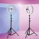 Студійна 360 ° світлодіодна LED лампа зі штативом і дзеркалом XPRO LIVE LIGHT A3649 (234071197_975230_rl18) - зображення 2