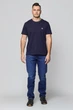 Футболка Lee Patch Logo Tee Regular Fit (L60UFQ35) Темно-синий L-00 - изображение 1
