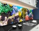 Наклейка на кухонный фартук 65 х 250 см, фотопечать с защитной ламинацией с морской флорой (БП-s_an126-2)(БП-13-s_an126) - изображение 6
