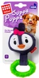 Игрушка для собак GiGwi Пингвин с пищалкой Suppa Puppa 15 см (75003Collar) - изображение 2