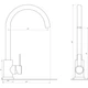 Смеситель для кухни MixMIRA MS2-203S-MODERN - изображение 5