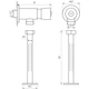 Кнопка смыва для писсуара Solomon GDU-102 (5202) - изображение 2