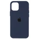 Silicone Case Original for Apple iPhone 12 Pro Max (HC) - Deep Navy - изображение 1