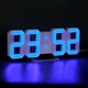 Настільний Led годинник електронний з USB Синій (701815) - зображення 1
