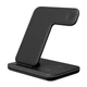 Беспроводная зарядка Qi Dock 3 в 1 Черный Wireless charger - изображение 3