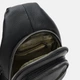 Сумка слинг через плечо мужская из натуральной кожи Laras K104039bl Черная (ROZ6400205656) - изображение 6