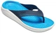 Мужские вьетнамки Crocs LiteRide Flip 42 Синий/белый 205182 - изображение 6