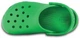 Детские сабо Crocs Kids' Classic 33 Зеленый 204536 - изображение 4
