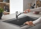 Кран кухонный с душевой лейкой GROHE Eurosmart хром латунь 30305001 - изображение 7