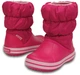 Зимние дутики Crocs Winter Puff Boot Kids 33 Темно-розовый 14613 - изображение 5