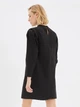 Платье короткое летнее женское Trendyol TWOAW22EL0056 34 Black (8683044059559) - изображение 4