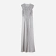 Платье длинное летнее женское H&M 0630339_сер 38 Серое (KAY2000000762777) - изображение 4