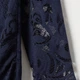 Платье для беременных миди летнее женское H&M 0637073_01 S Темно-синее (KAY2000000783147_LD2000000783147) - изображение 5