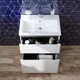 Тумба с умывальником для ванны AM.PM X-Joy 65x85x45см напольная белый M85-FSX0652-WC0652WG38 - изображение 7