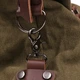 Дорожная сумка текстильная Vintage 20171 Зеленая - изображение 7