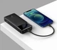 УМБ Повербанк Baseus Bipow 20000 mAh 20W Digital Display Black - изображение 7