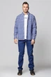 Рубашка Wrangler LS 1 PKT BUTTON DOWN Regular Fit (W5A3TS114) Синий S-00 - изображение 1