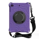 Чехол STR EVA паутина c подставкой и ремнём для ношения на плече для Apple iPad Air 3 Purple - изображение 1
