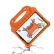 Чехол STR EVA Apple iPad mini 1 2 3 с ремнём для переноски и подставкой ручкой Orange - изображение 3