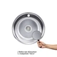 Кухонна мийка Imperial 510-D Decor (IMP510D06DEC) - зображення 3