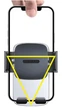 Держатель (автодержатель) для телефона в машину Baseus Easy Control Черный/прозрачный (SUYK000101) - изображение 3