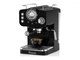 Рожковая кофеварка эспрессо Swan Retro Pump Espresso Black SK22110BN - изображение 2